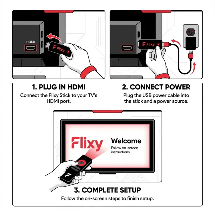 How to use Flixy TV Stick